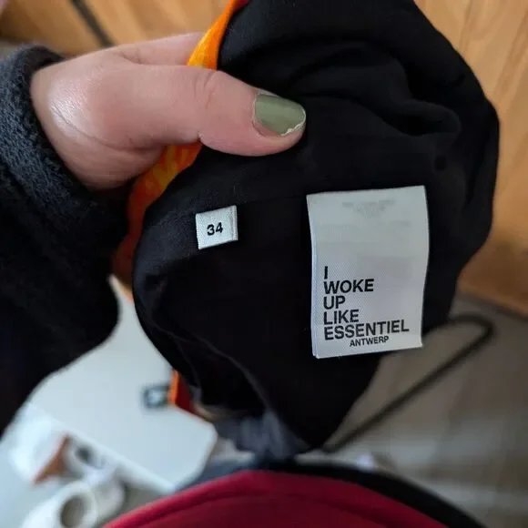 Essential Antwerp‎ Watercolor Art To Wear Mini Skirt Size 2 - Picture 9 of 11